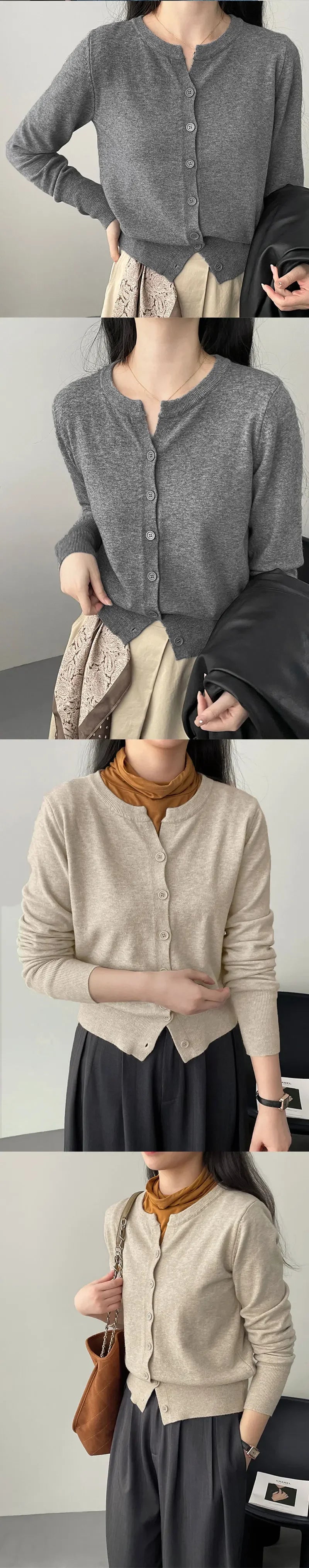 2026 New Fashion Women's Fleece Knit Loose Short Cashmere Sweater Round Neck Warm Korean Sle Casual Female Sweater Top Cloting