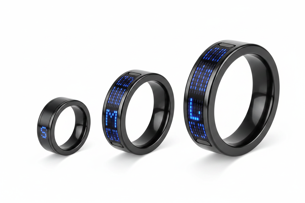 Smart ring tallas S M L comparativa