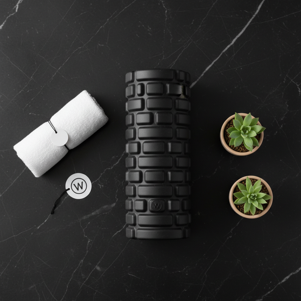 Flat lay premium mármol