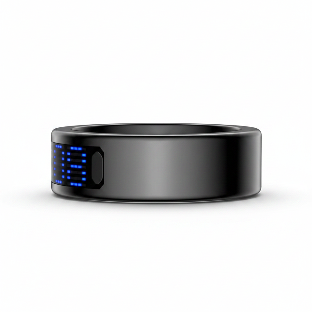 Vista lateral perfil smart ring