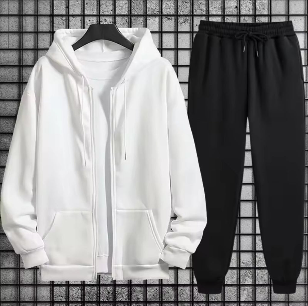 Men’s 2-Piece Hoodie & Sweatpants Set – New 2026 Collection
Upgrade your streetwear style with this premium high-quality tracksuit for men. Featuring a long sleeve hoodie and matching jogger sweatpants, this comfortable and modern set is perfect for autum